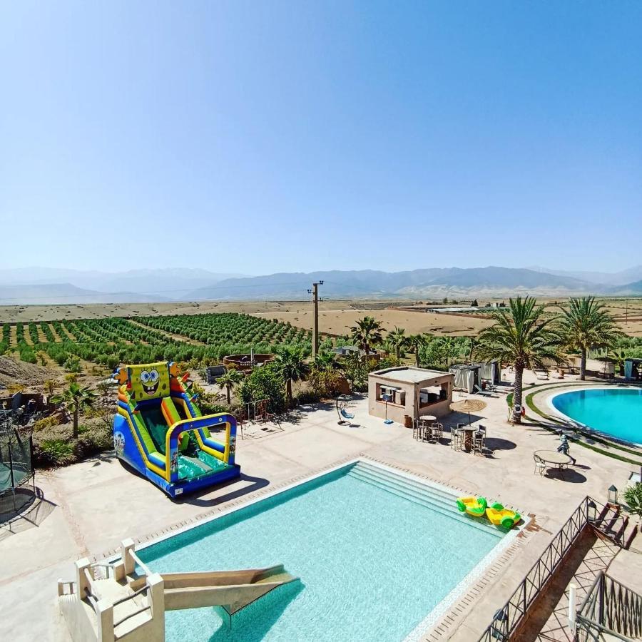 Les Jardins D Amizmiz 6 Piscines Bed & Breakfast Wawizelte Dış mekan fotoğraf